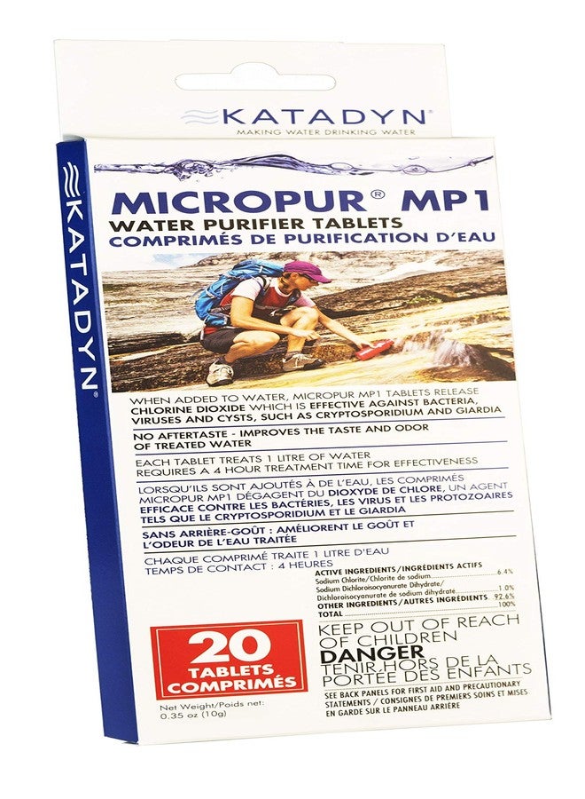 Katadyn Micropur Purification Tablets (Package of 20) - Image 2